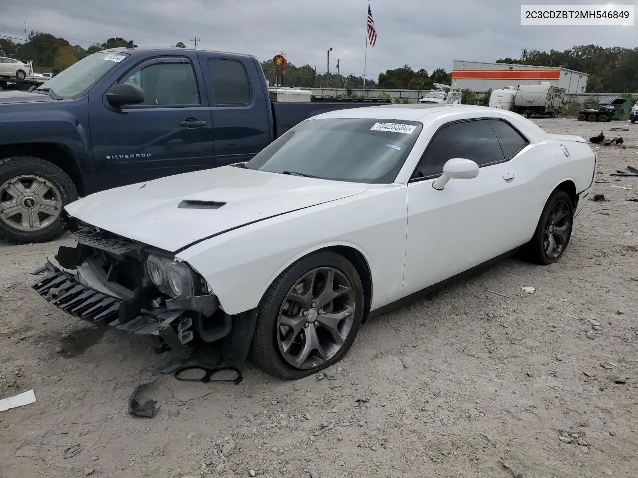 2021 Dodge Challenger R/T VIN: 2C3CDZBT2MH546849 Lot: 78428334