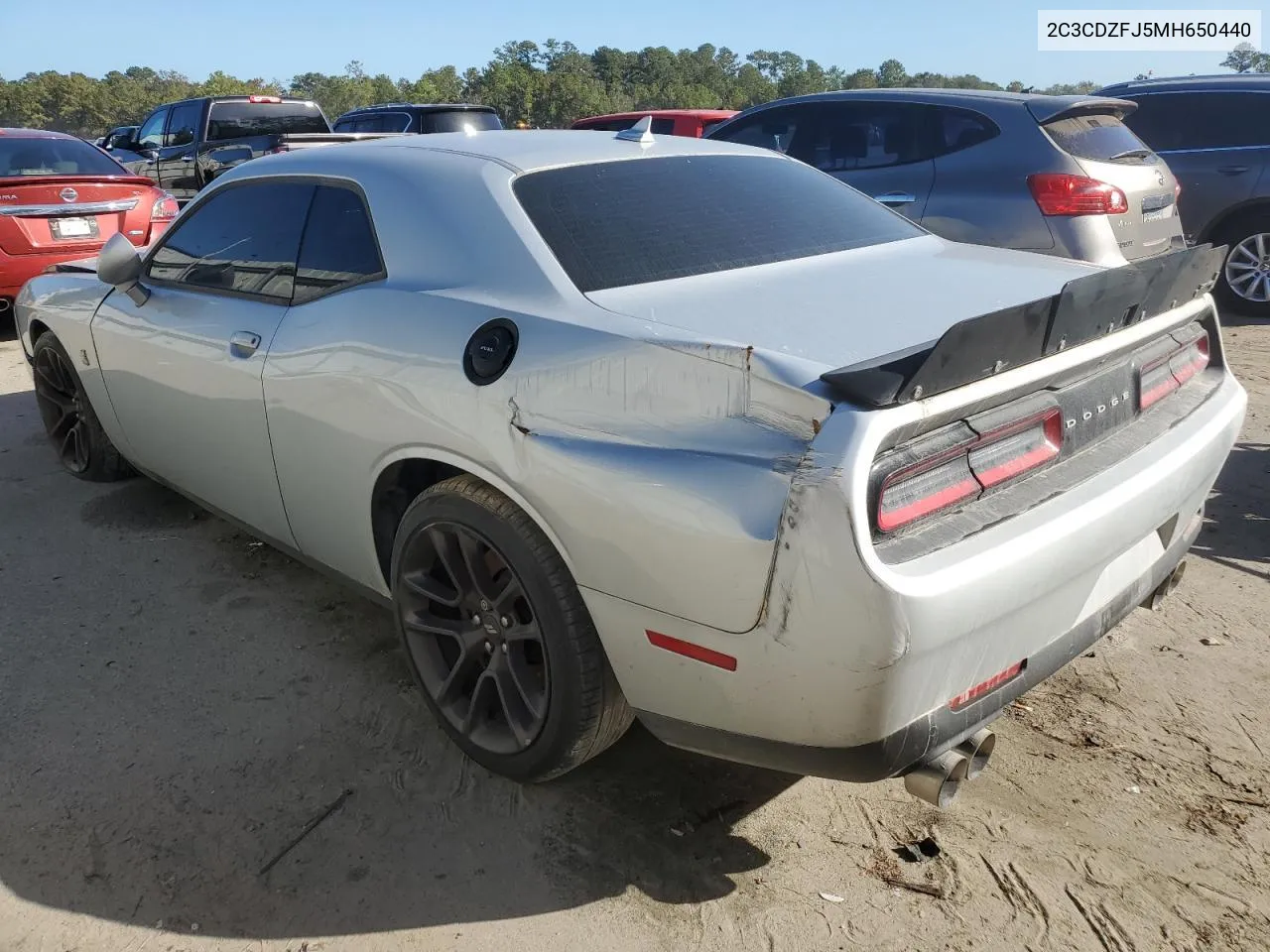 2021 Dodge Challenger R/T Scat Pack VIN: 2C3CDZFJ5MH650440 Lot: 79064414