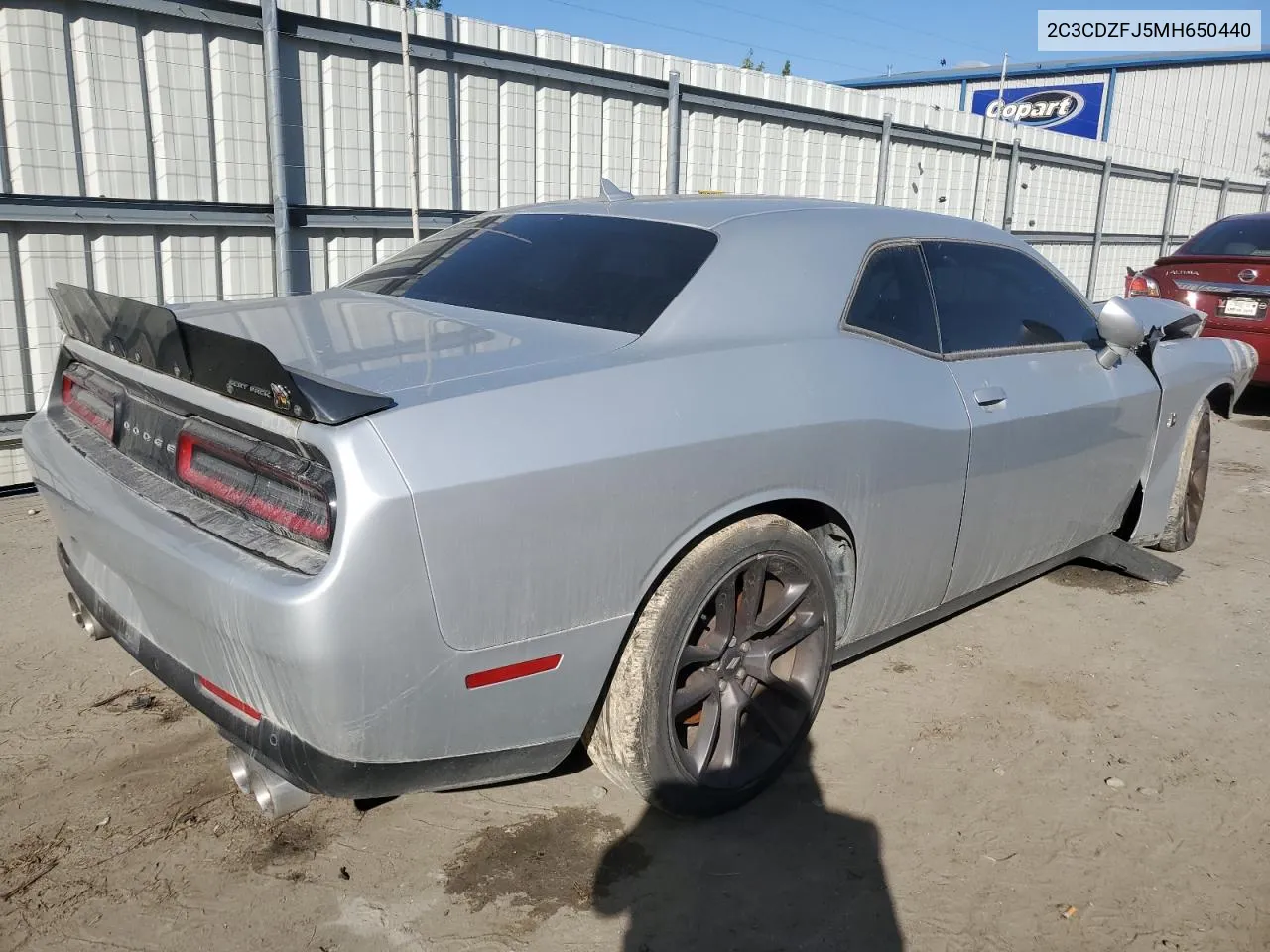 2021 Dodge Challenger R/T Scat Pack VIN: 2C3CDZFJ5MH650440 Lot: 79064414