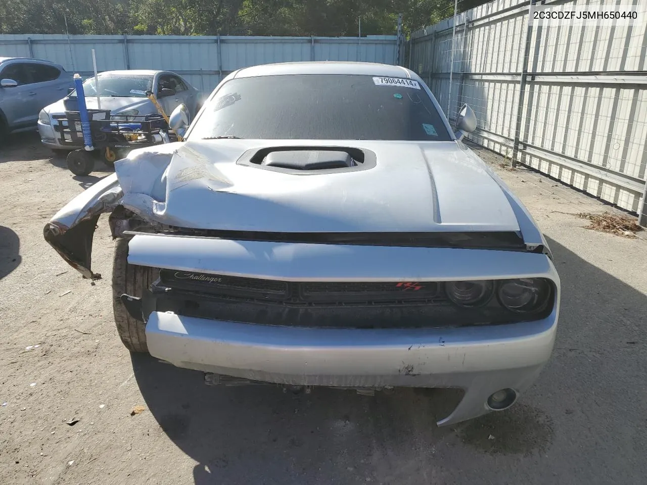 2021 Dodge Challenger R/T Scat Pack VIN: 2C3CDZFJ5MH650440 Lot: 79064414