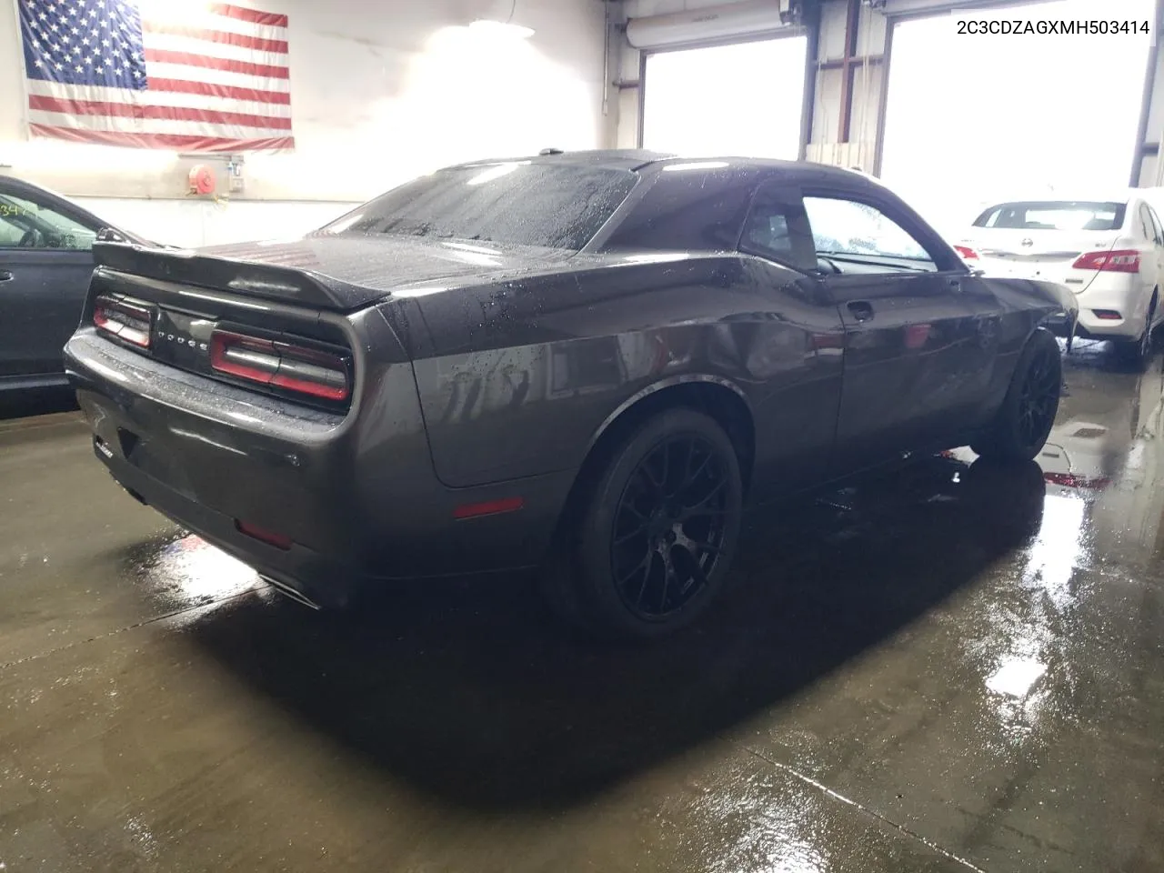 2021 Dodge Challenger Sxt VIN: 2C3CDZAGXMH503414 Lot: 79067584