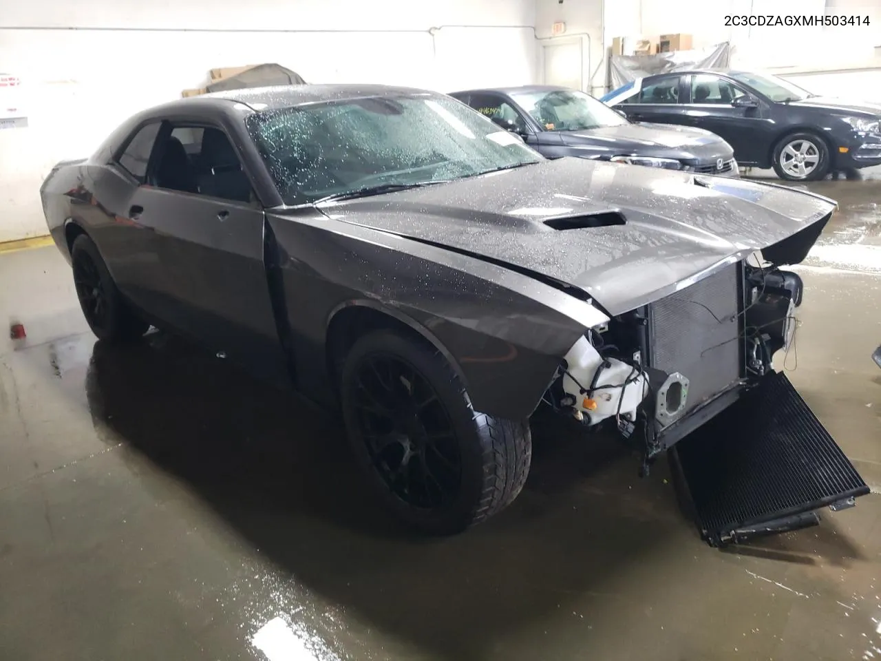 2021 Dodge Challenger Sxt VIN: 2C3CDZAGXMH503414 Lot: 79067584