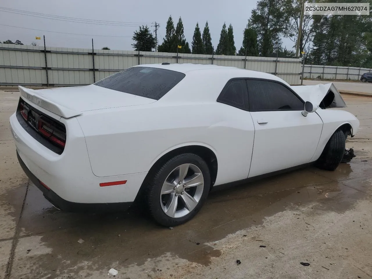 2021 Dodge Challenger Sxt VIN: 2C3CDZAG7MH627074 Lot: 79629414