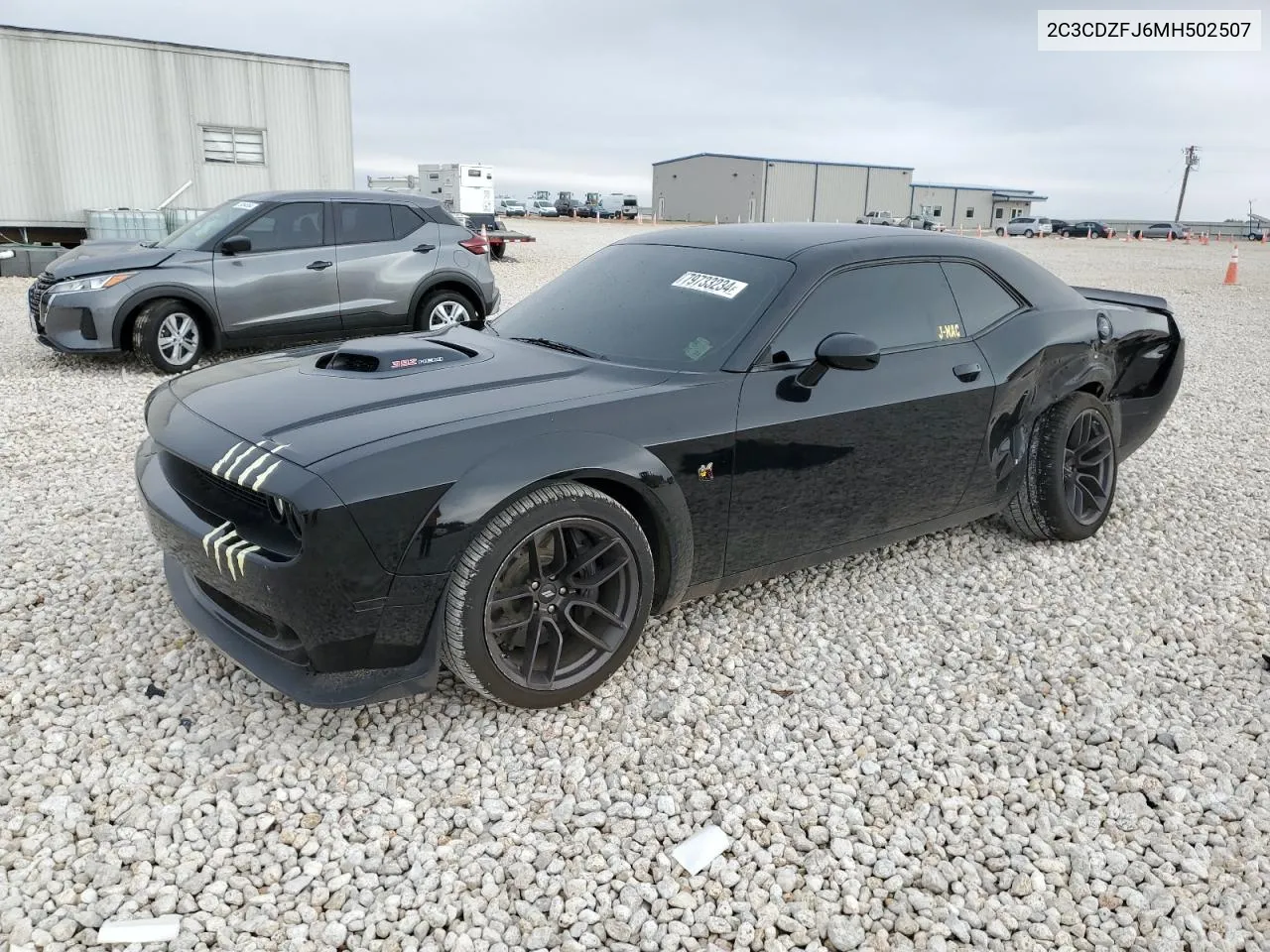 2021 Dodge Challenger R/T Scat Pack VIN: 2C3CDZFJ6MH502507 Lot: 79733234