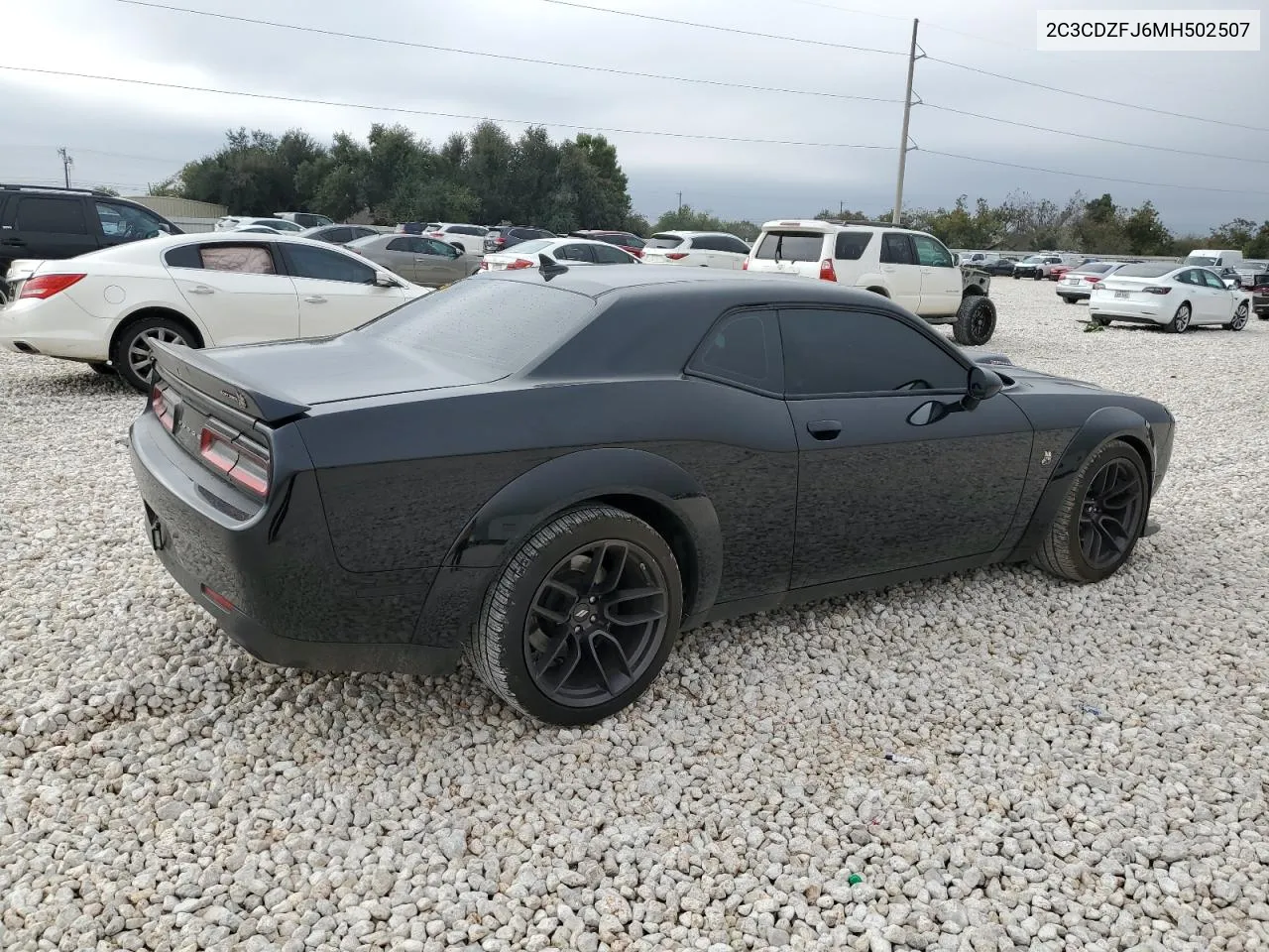 2021 Dodge Challenger R/T Scat Pack VIN: 2C3CDZFJ6MH502507 Lot: 79733234