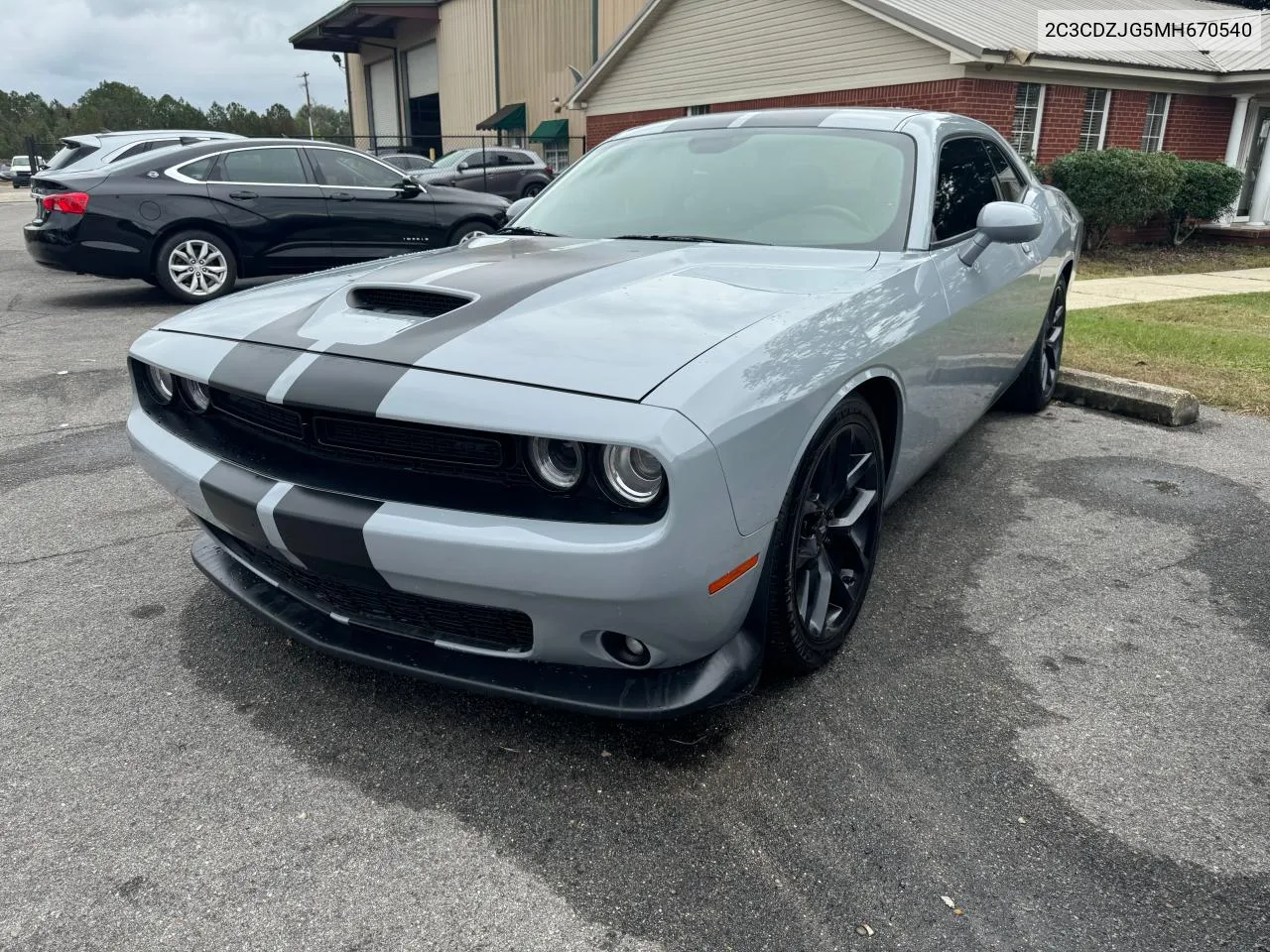 2021 Dodge Challenger Gt VIN: 2C3CDZJG5MH670540 Lot: 80590504