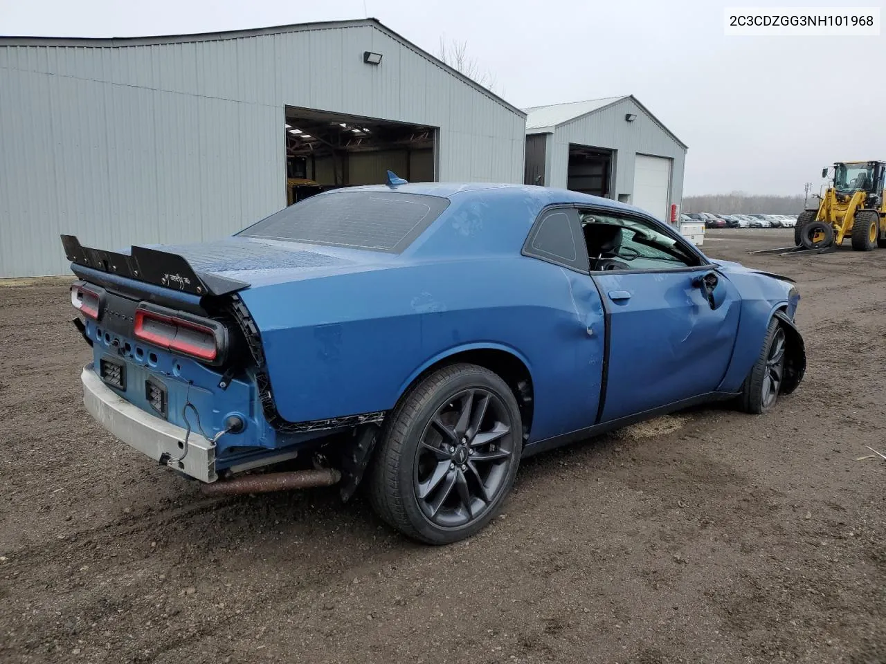 2022 Dodge Challenger Sxt VIN: 2C3CDZGG3NH101968 Lot: 45156584