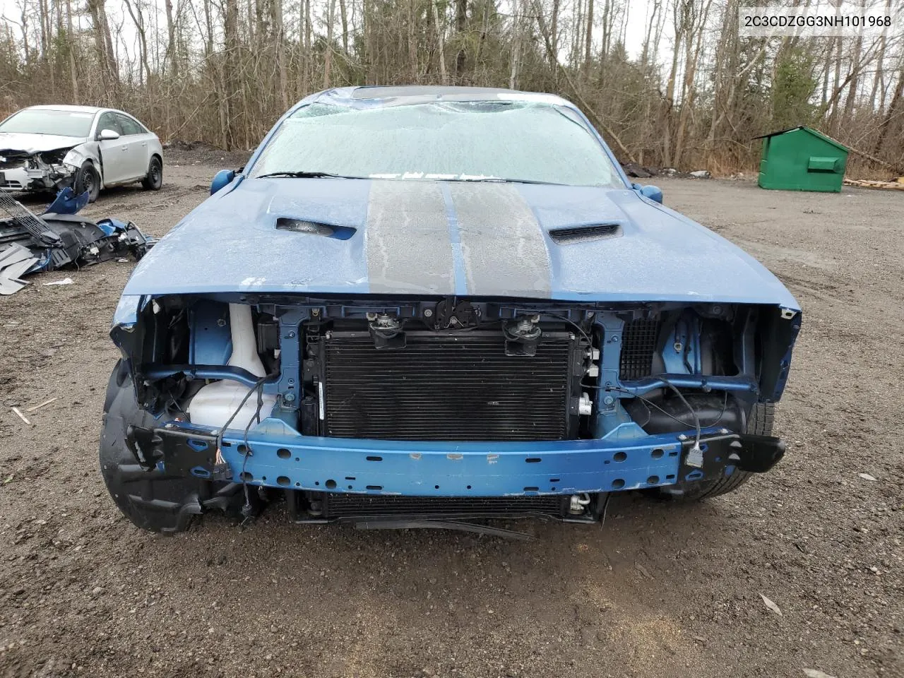 2022 Dodge Challenger Sxt VIN: 2C3CDZGG3NH101968 Lot: 45156584