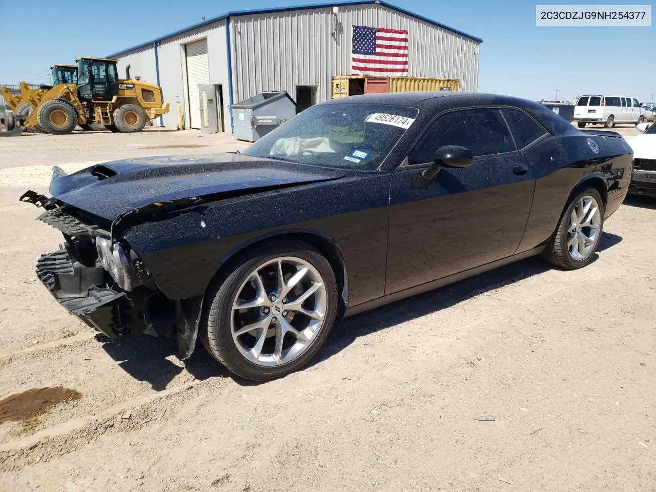 2022 Dodge Challenger Gt VIN: 2C3CDZJG9NH254377 Lot: 49526174