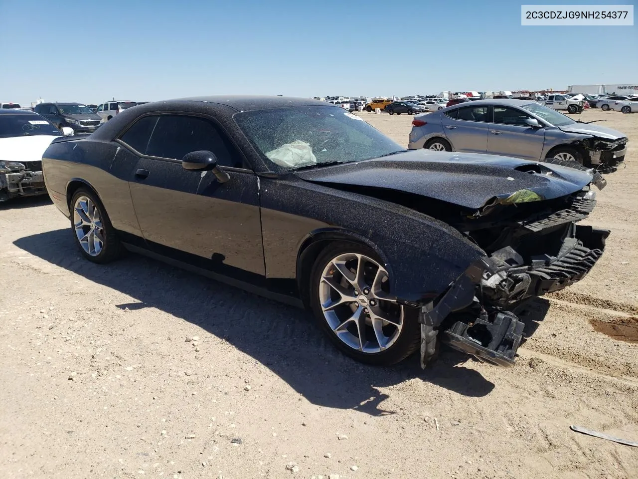 2022 Dodge Challenger Gt VIN: 2C3CDZJG9NH254377 Lot: 49526174