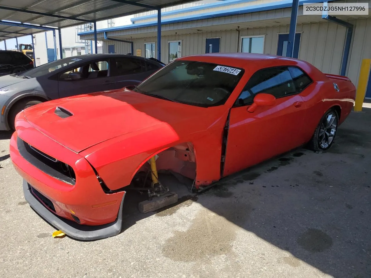 2022 Dodge Challenger Gt VIN: 2C3CDZJG5NH127996 Lot: 53672644