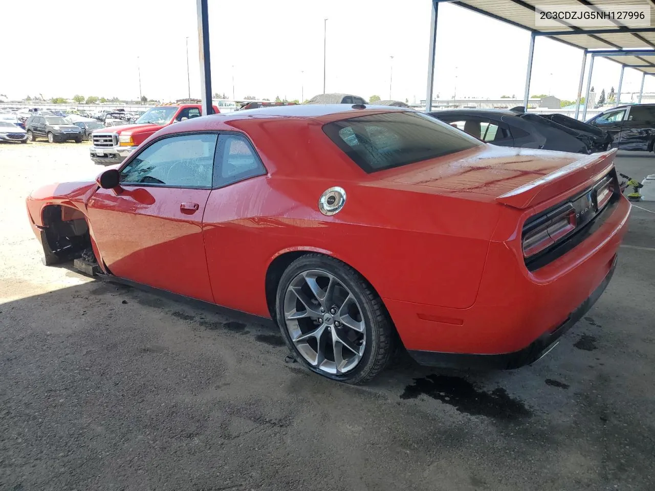 2022 Dodge Challenger Gt VIN: 2C3CDZJG5NH127996 Lot: 53672644