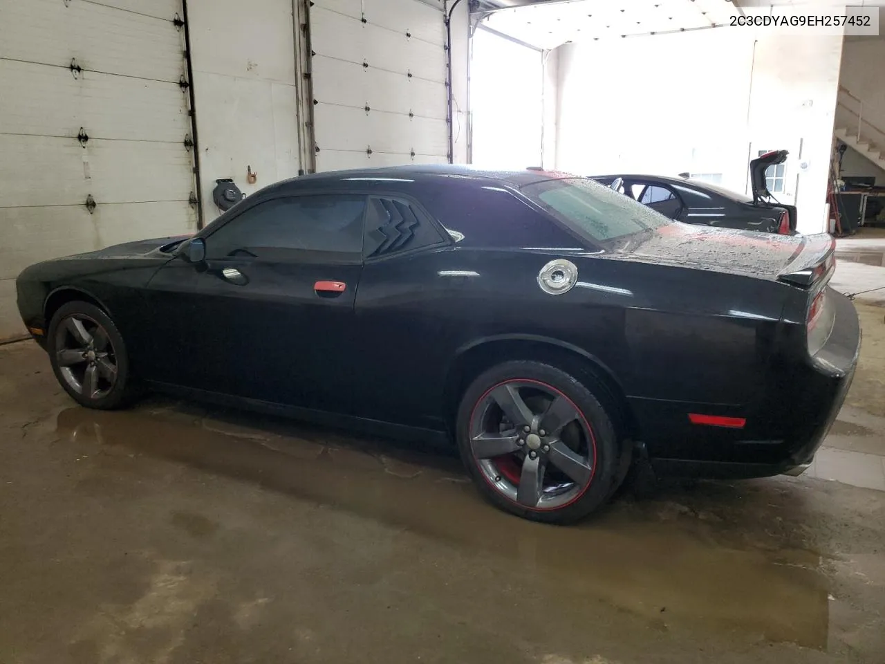 2022 Dodge Challenger Sxt VIN: 2C3CDYAG9EH257452 Lot: 54254664