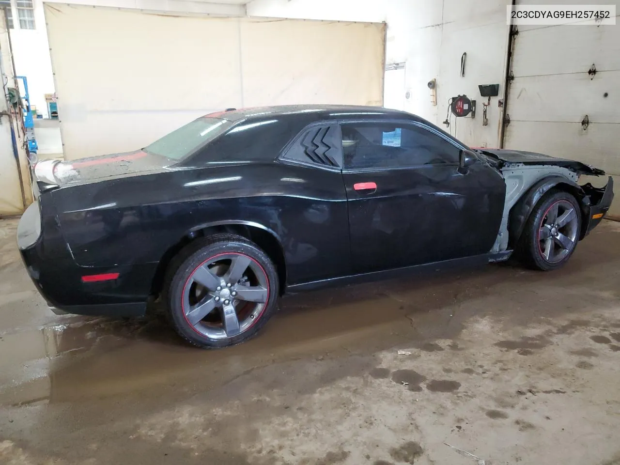 2022 Dodge Challenger Sxt VIN: 2C3CDYAG9EH257452 Lot: 54254664