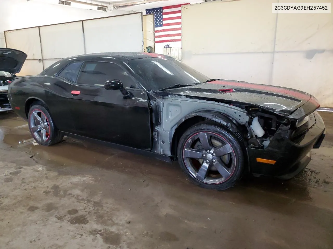 2C3CDYAG9EH257452 2022 Dodge Challenger Sxt