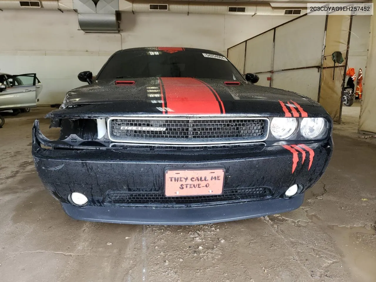 2022 Dodge Challenger Sxt VIN: 2C3CDYAG9EH257452 Lot: 54254664