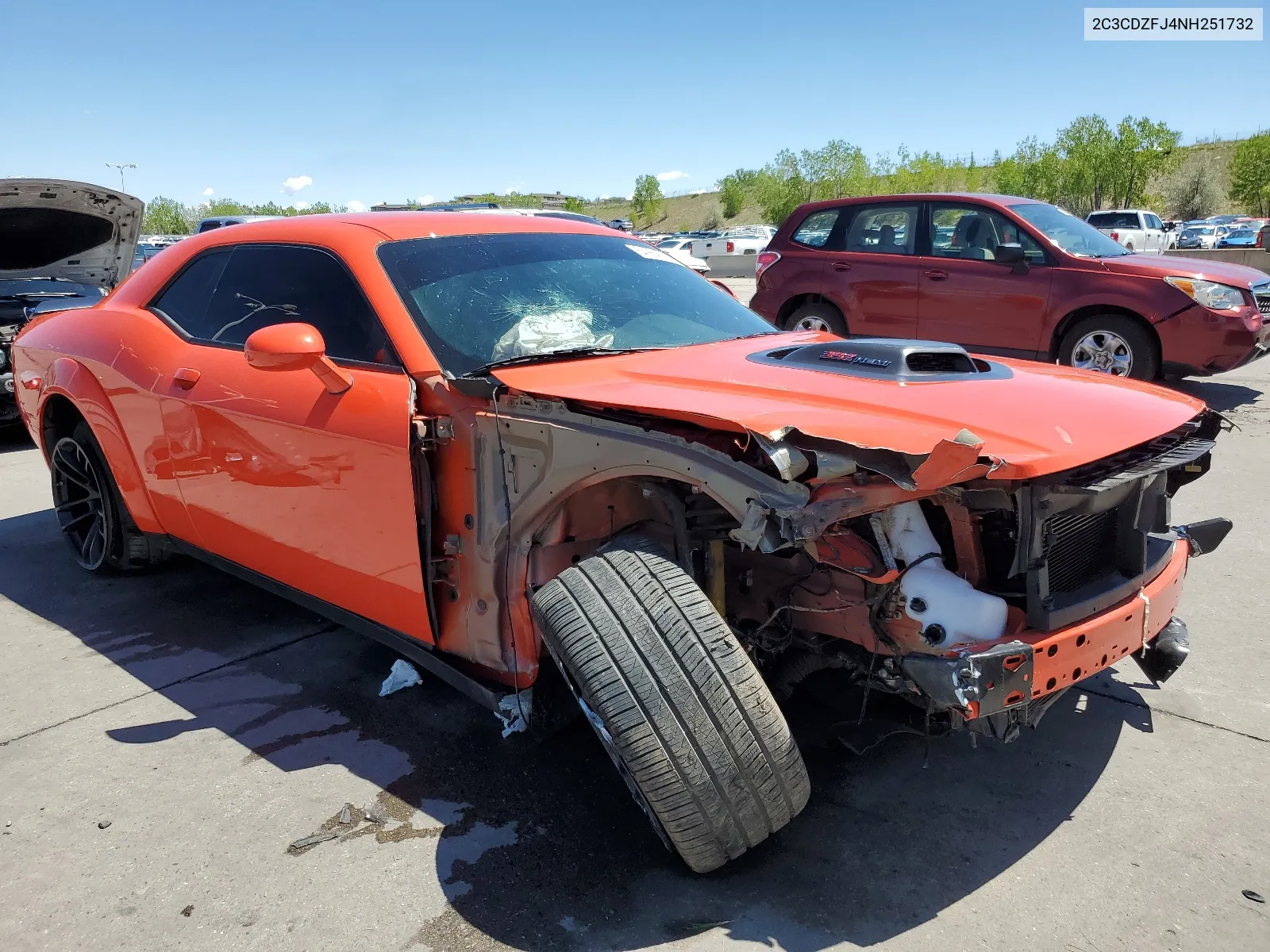 2022 Dodge Challenger R/T Scat Pack VIN: 2C3CDZFJ4NH251732 Lot: 54964224