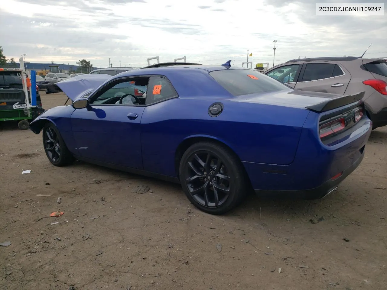 2C3CDZJG6NH109247 2022 Dodge Challenger Gt