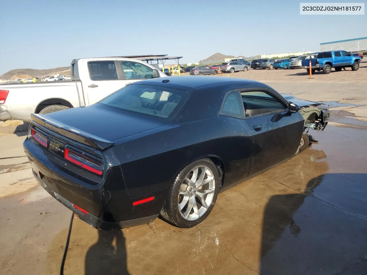 2022 Dodge Challenger Gt VIN: 2C3CDZJG2NH181577 Lot: 58951074