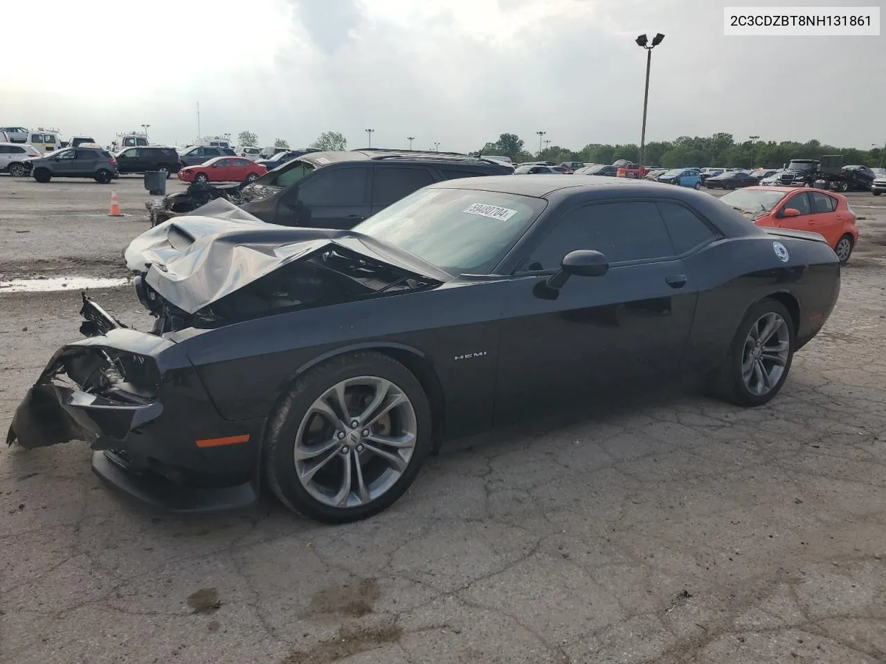 2022 Dodge Challenger R/T VIN: 2C3CDZBT8NH131861 Lot: 59480704