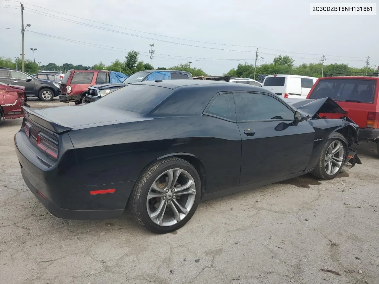 2022 Dodge Challenger R/T VIN: 2C3CDZBT8NH131861 Lot: 59480704