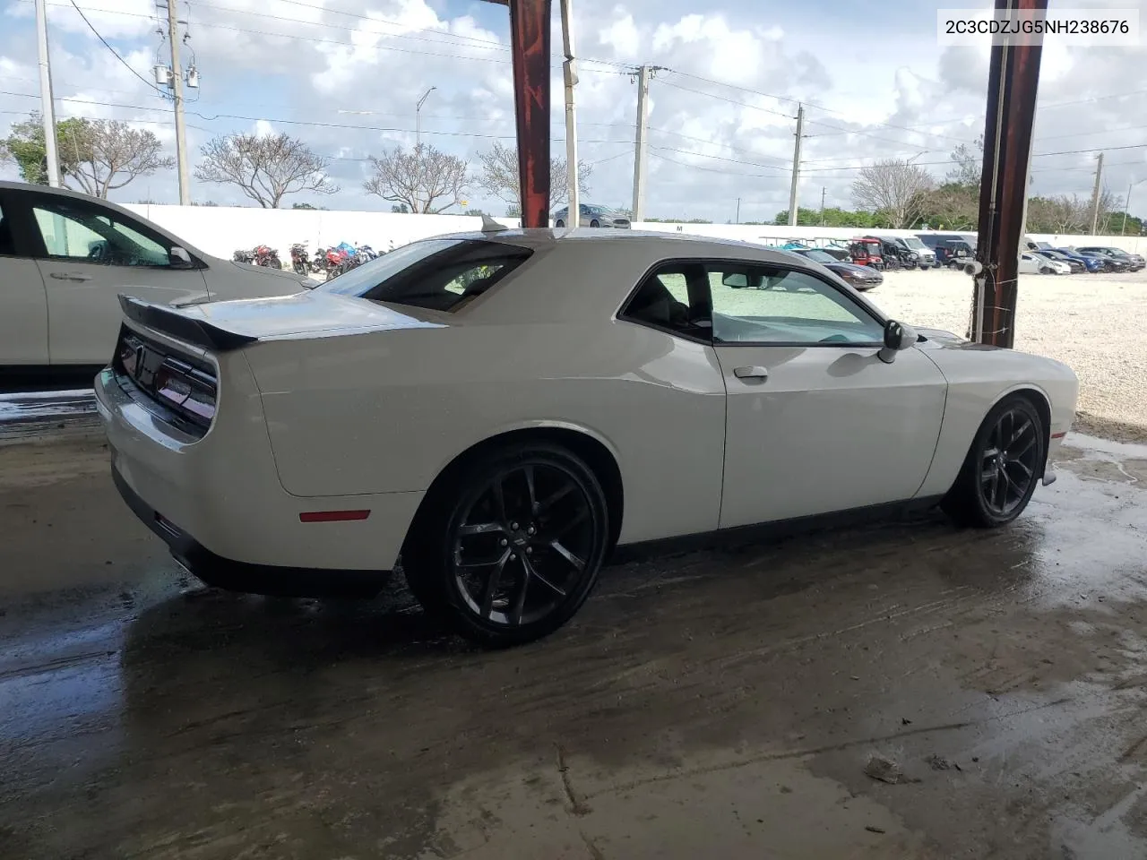 2022 Dodge Challenger Gt VIN: 2C3CDZJG5NH238676 Lot: 59913764