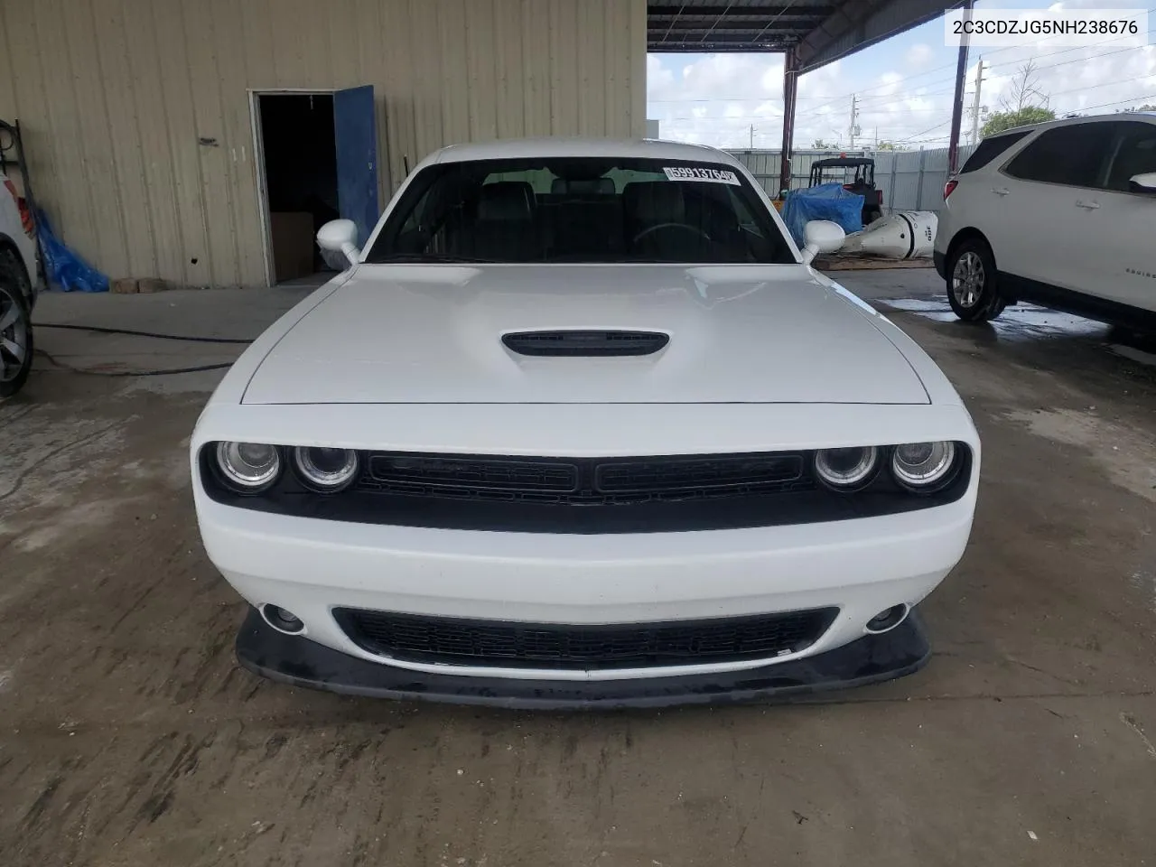 2022 Dodge Challenger Gt VIN: 2C3CDZJG5NH238676 Lot: 59913764