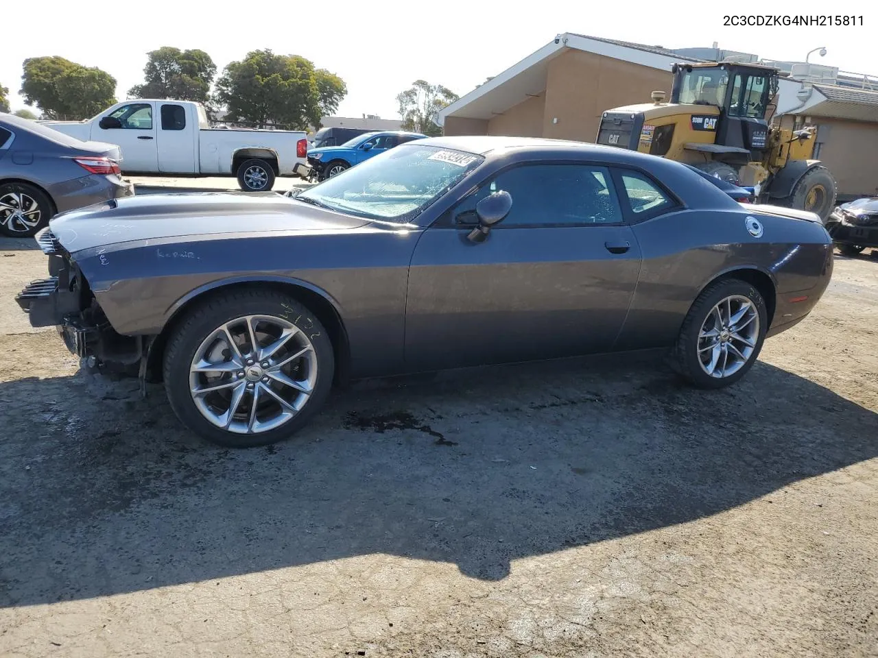 2022 Dodge Challenger Gt VIN: 2C3CDZKG4NH215811 Lot: 59934314