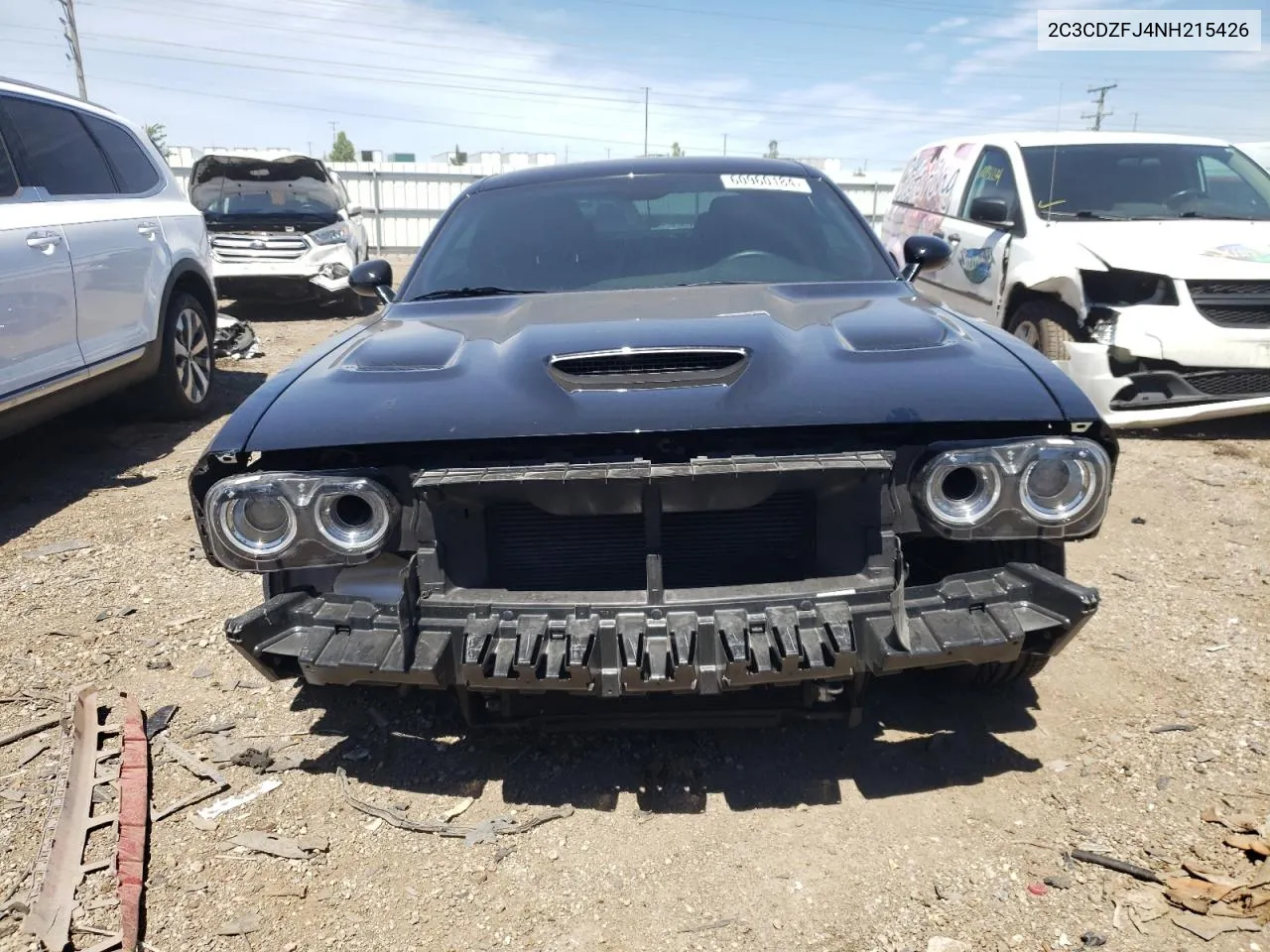 2022 Dodge Challenger R/T Scat Pack VIN: 2C3CDZFJ4NH215426 Lot: 60960184