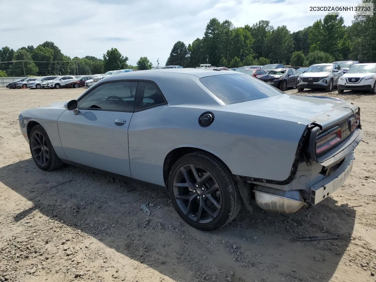 2022 Dodge Challenger Sxt VIN: 2C3CDZAG6NH137730 Lot: 61099174