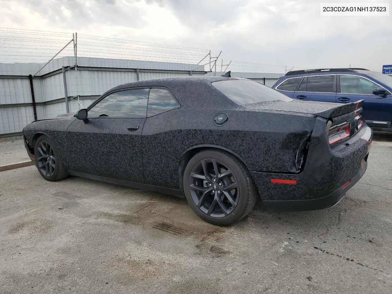 2022 Dodge Challenger Sxt VIN: 2C3CDZAG1NH137523 Lot: 62883624