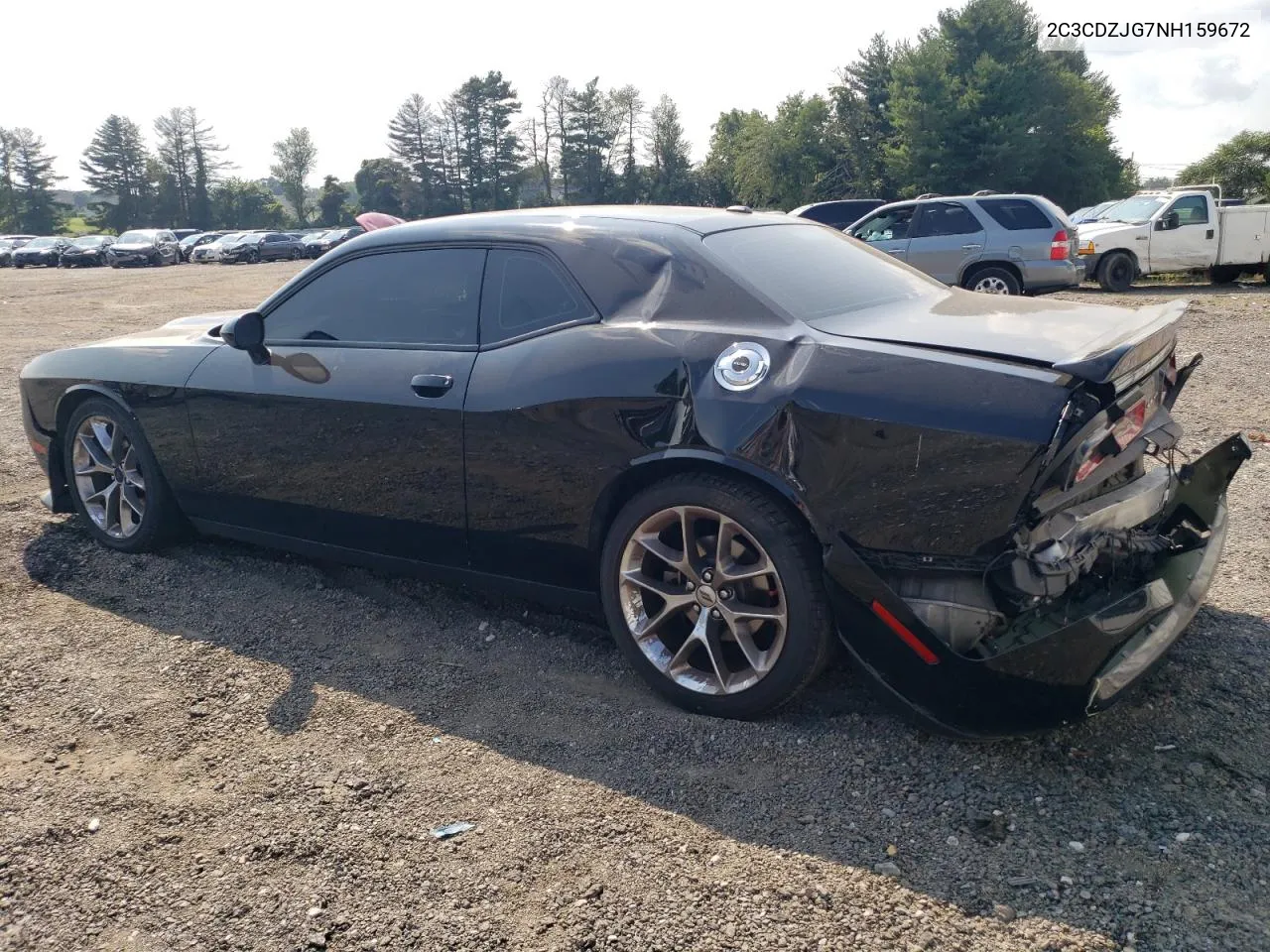 2022 Dodge Challenger Gt VIN: 2C3CDZJG7NH159672 Lot: 62918794