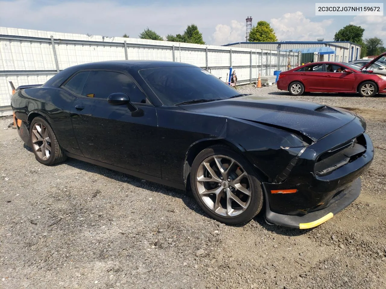 2022 Dodge Challenger Gt VIN: 2C3CDZJG7NH159672 Lot: 62918794