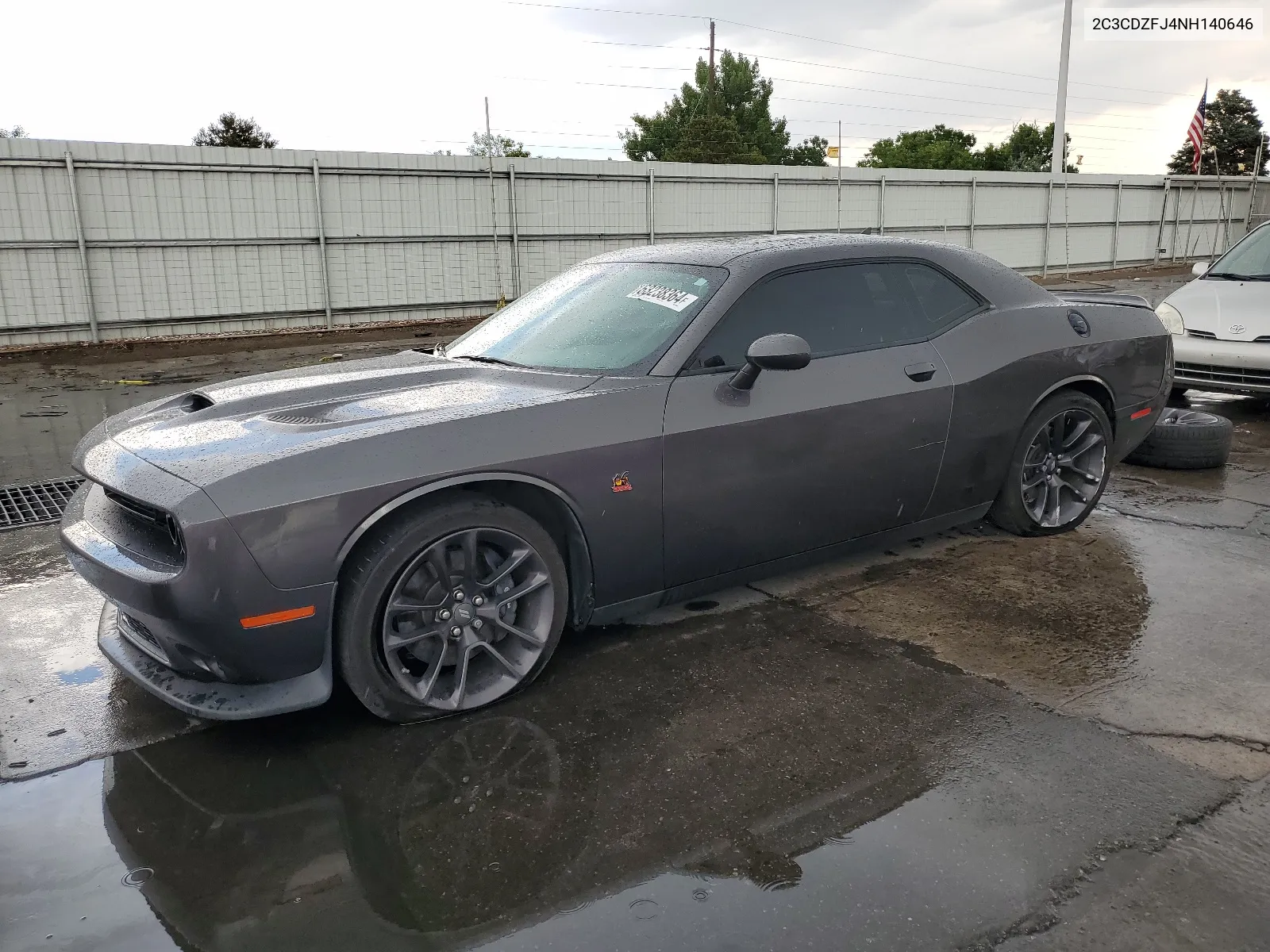 2022 Dodge Challenger R/T Scat Pack VIN: 2C3CDZFJ4NH140646 Lot: 63238364