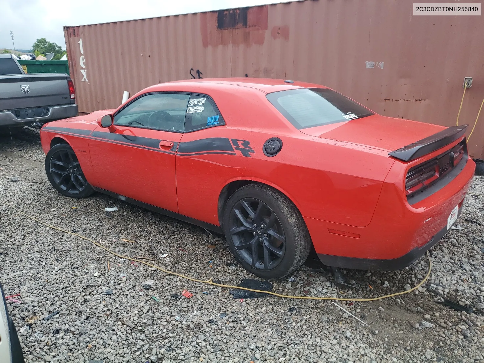 2022 Dodge Challenger R/T VIN: 2C3CDZBT0NH256840 Lot: 63784024