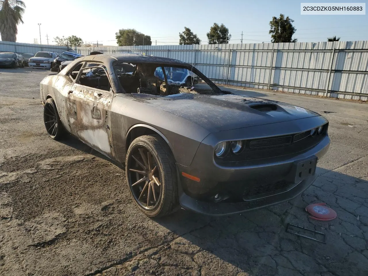 2022 Dodge Challenger Gt VIN: 2C3CDZKG5NH160883 Lot: 64165094