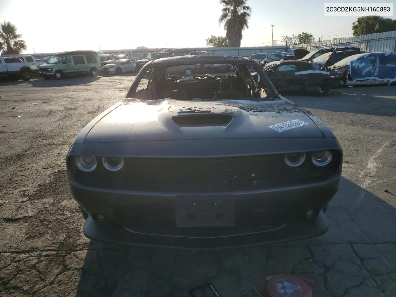 2022 Dodge Challenger Gt VIN: 2C3CDZKG5NH160883 Lot: 64165094