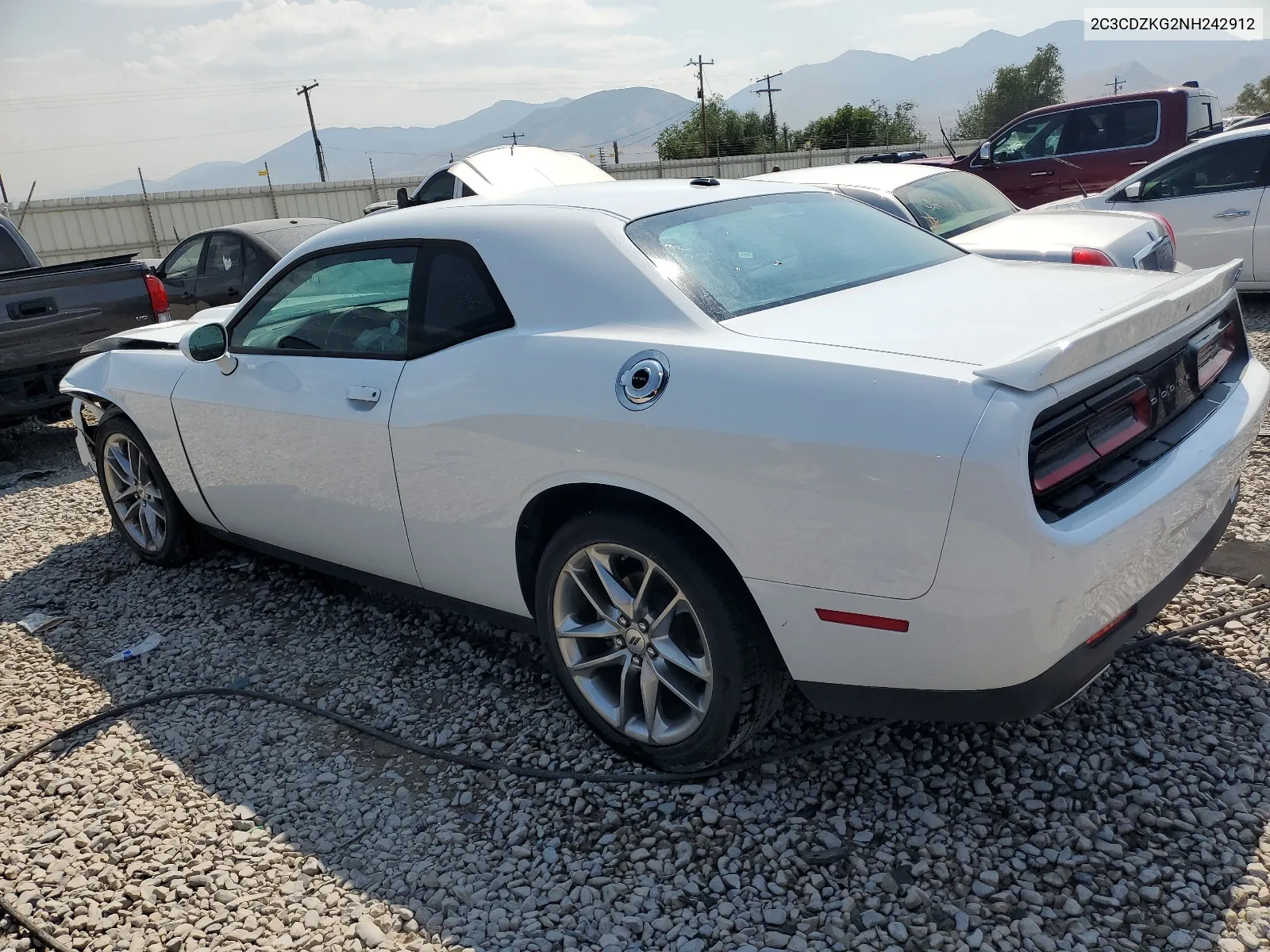 2022 Dodge Challenger Gt VIN: 2C3CDZKG2NH242912 Lot: 64268794