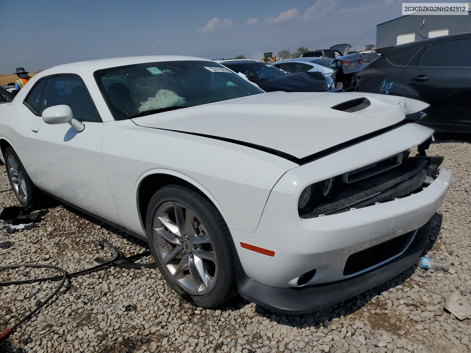 2022 Dodge Challenger Gt VIN: 2C3CDZKG2NH242912 Lot: 64268794