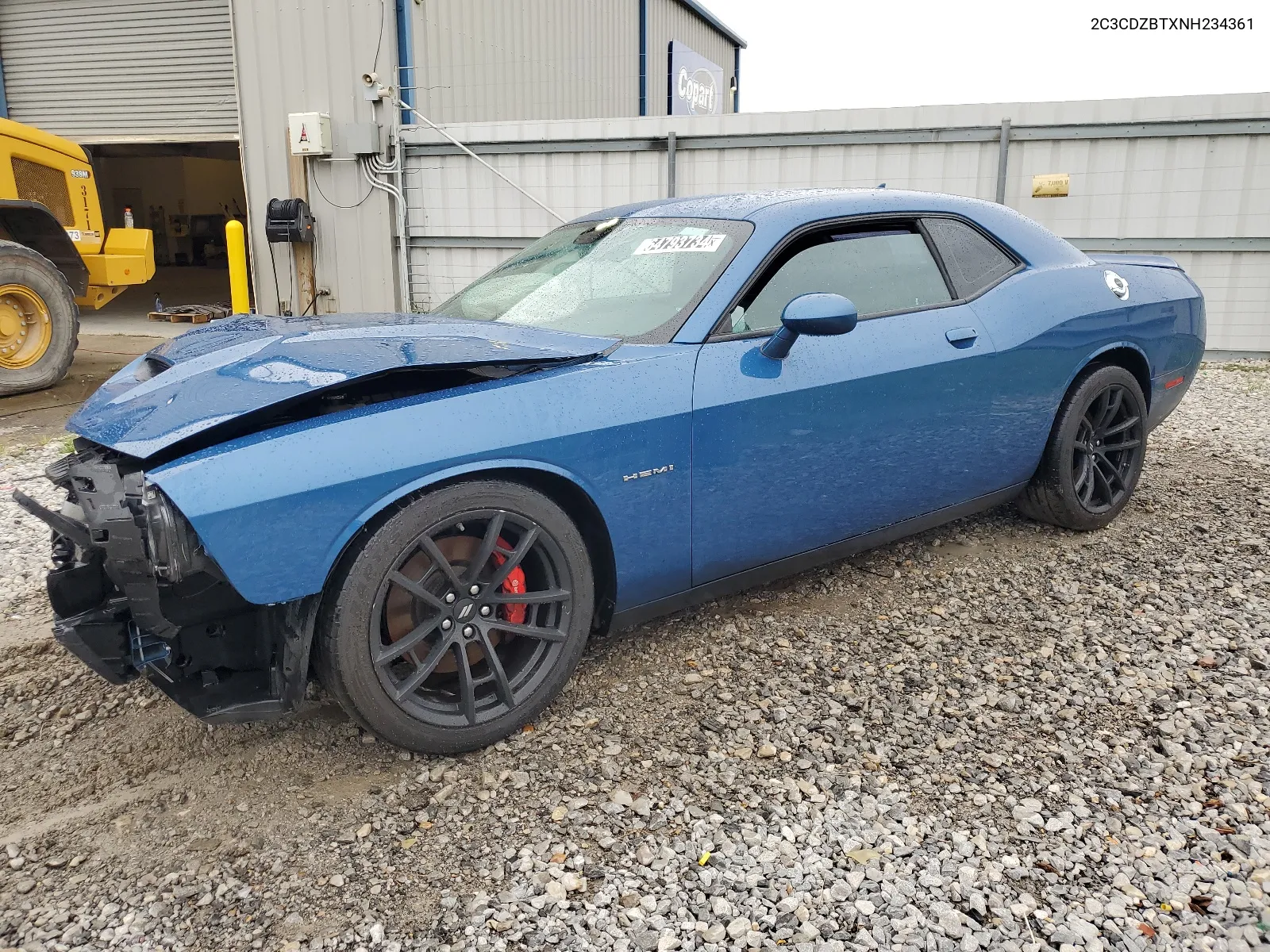 2C3CDZBTXNH234361 2022 Dodge Challenger R/T