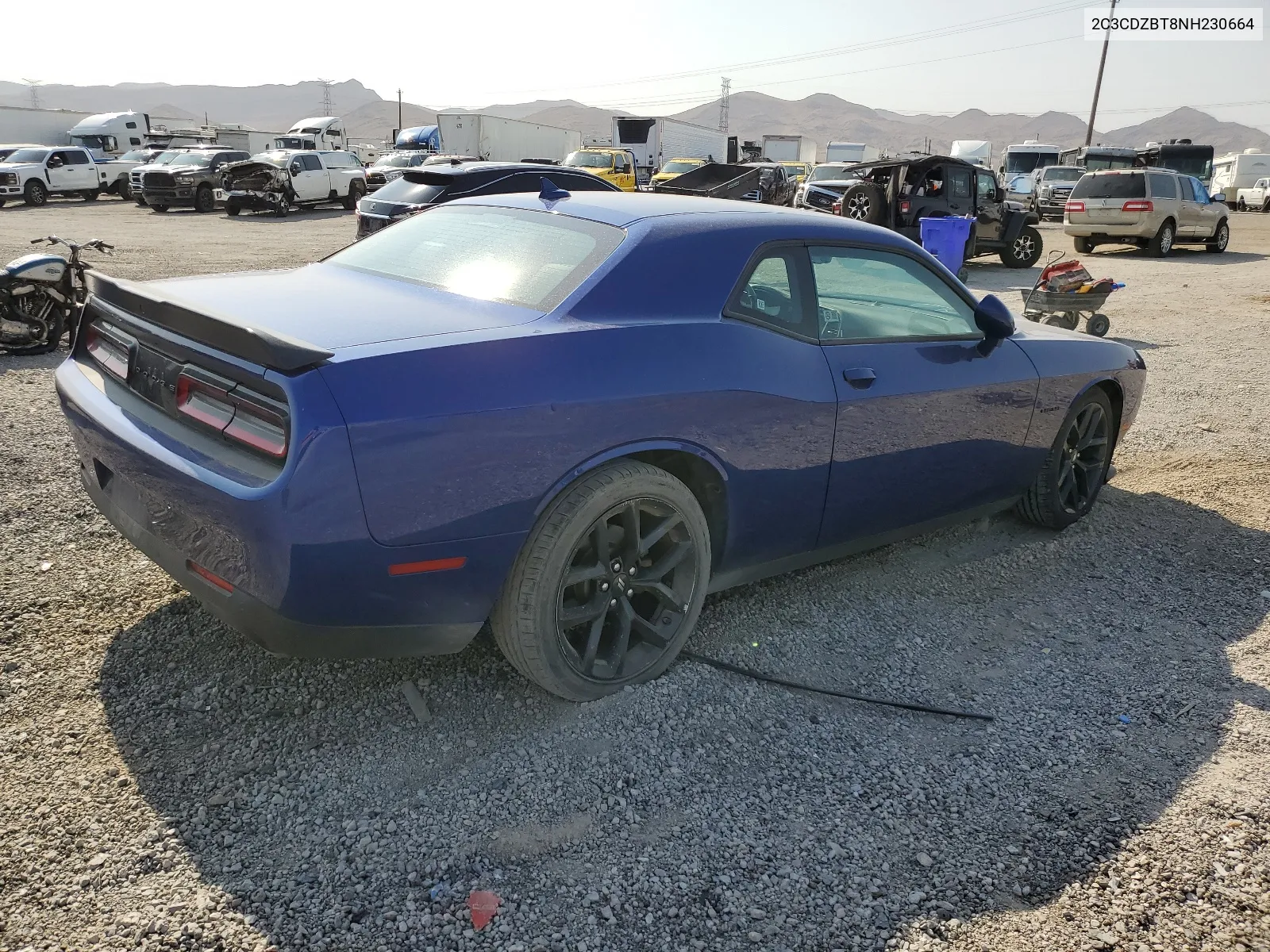 2022 Dodge Challenger R/T VIN: 2C3CDZBT8NH230664 Lot: 65048264