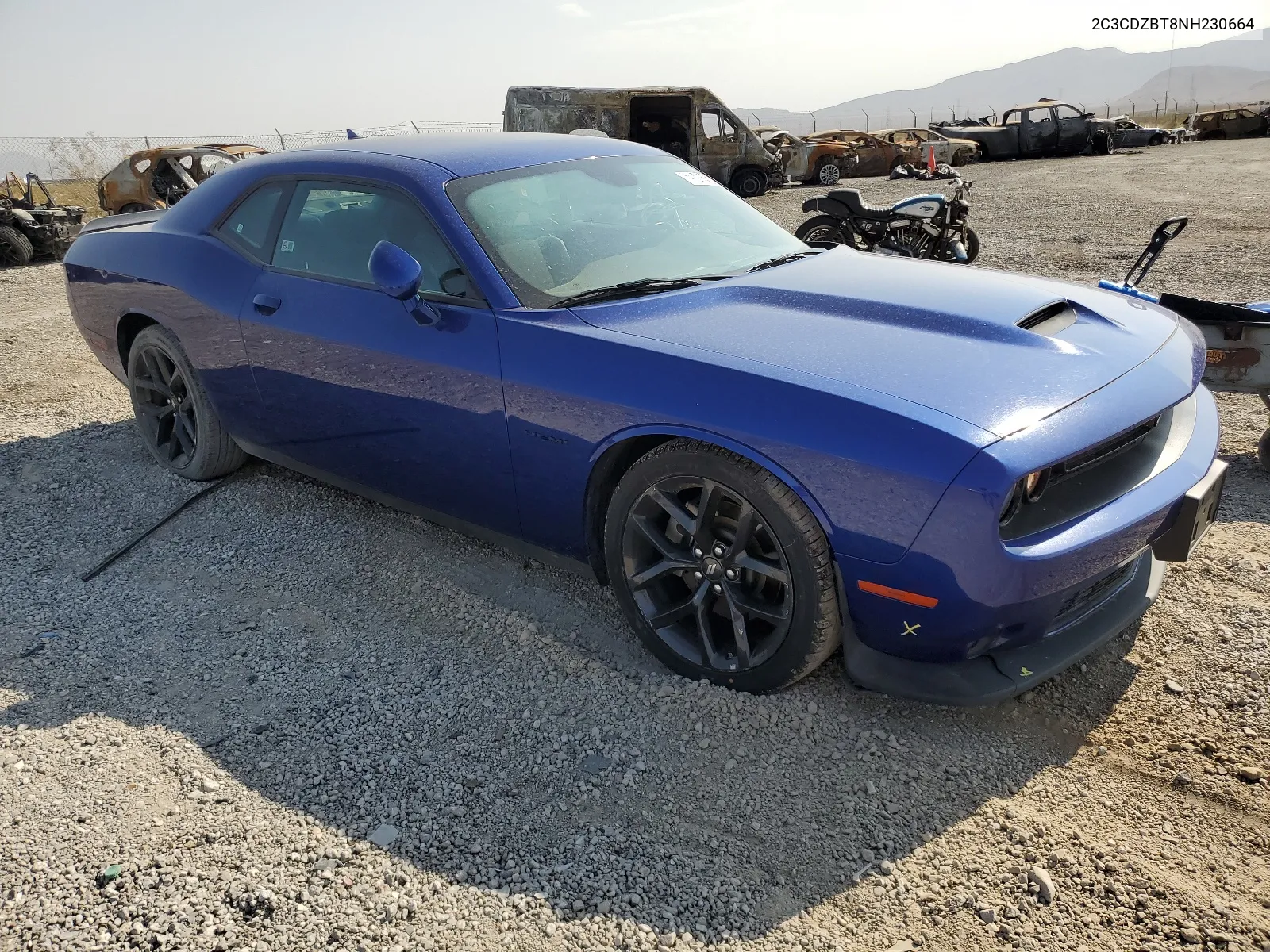 2022 Dodge Challenger R/T VIN: 2C3CDZBT8NH230664 Lot: 65048264