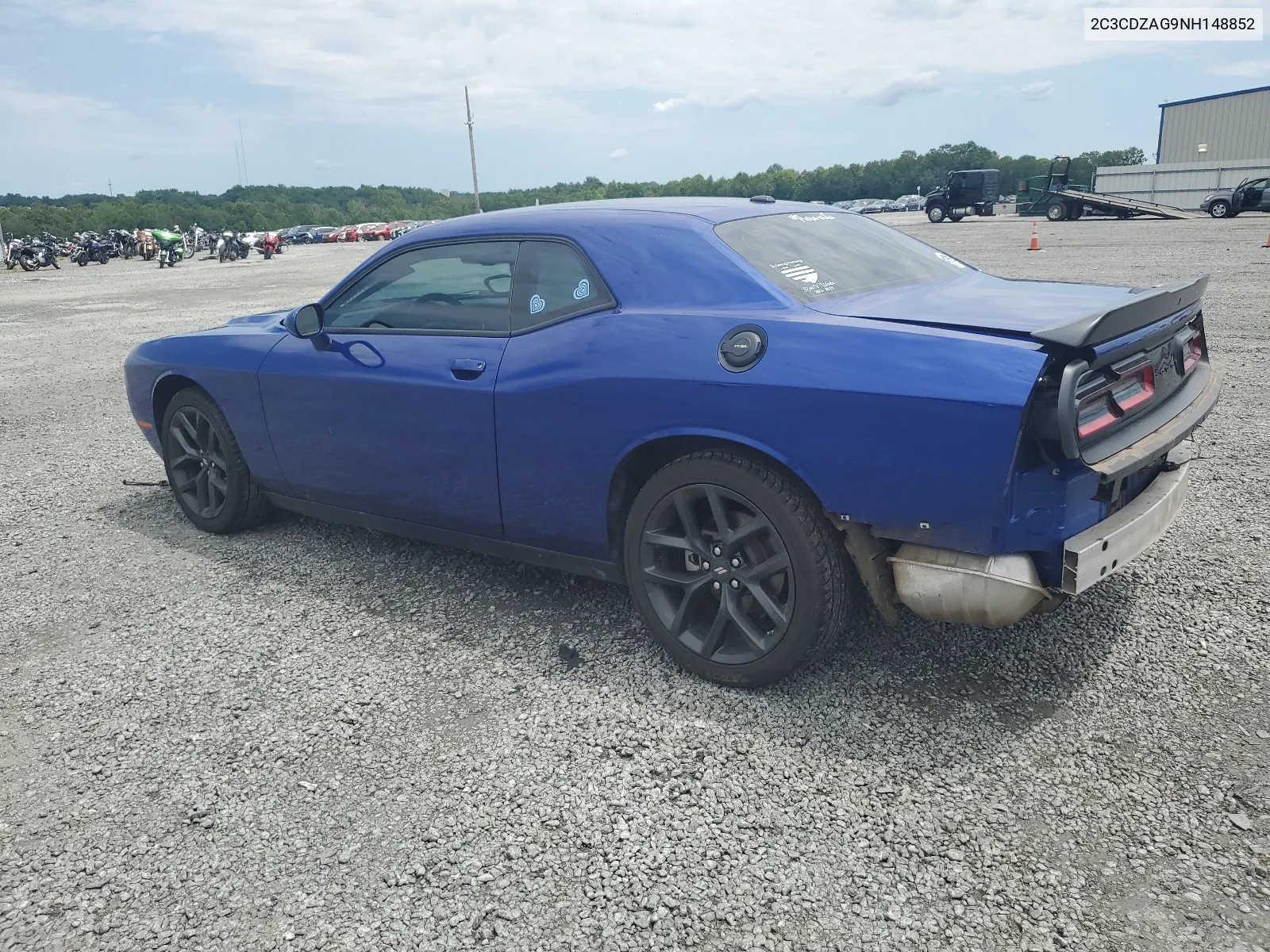 2022 Dodge Challenger Sxt VIN: 2C3CDZAG9NH148852 Lot: 65551584