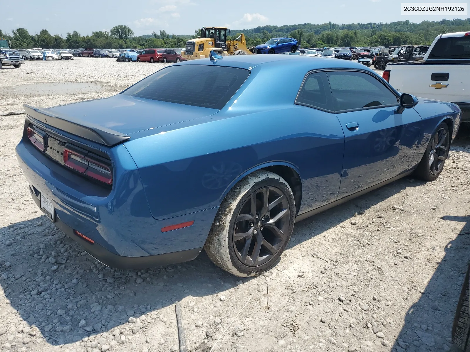 2022 Dodge Challenger Gt VIN: 2C3CDZJG2NH192126 Lot: 65596134