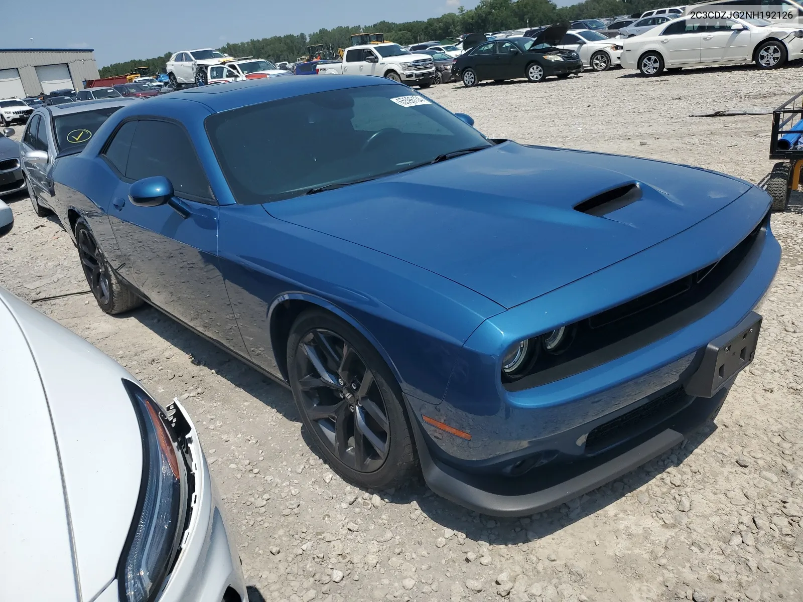 2022 Dodge Challenger Gt VIN: 2C3CDZJG2NH192126 Lot: 65596134