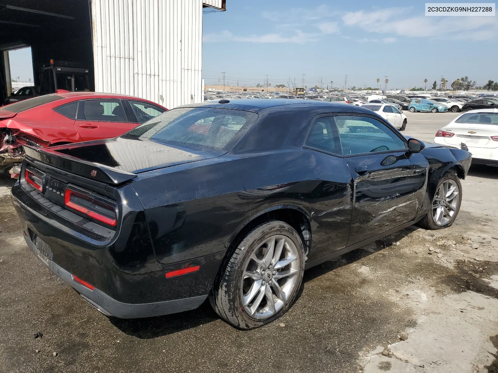 2022 Dodge Challenger Gt VIN: 2C3CDZKG9NH227288 Lot: 66570594