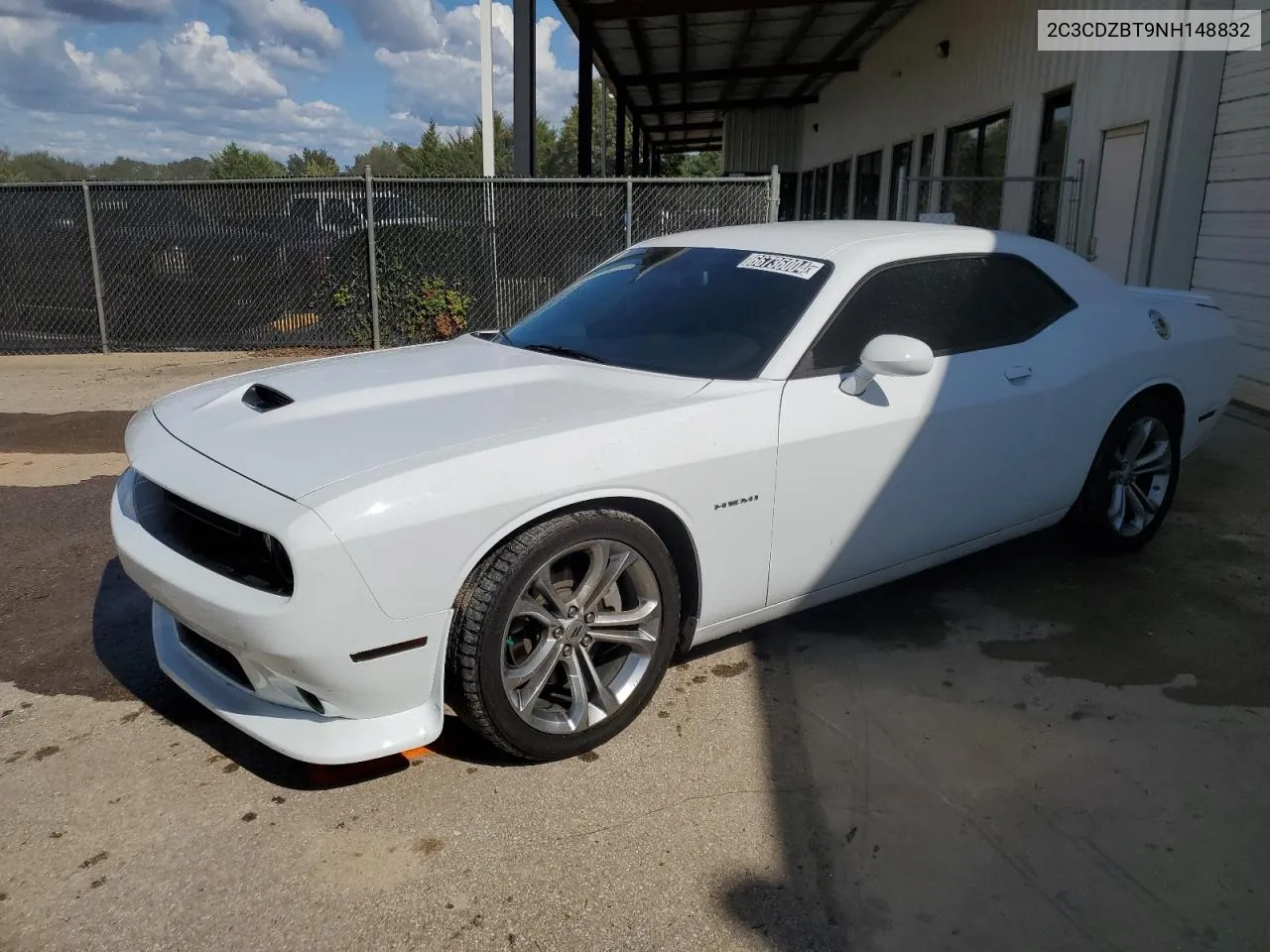 2022 Dodge Challenger R/T VIN: 2C3CDZBT9NH148832 Lot: 66736004