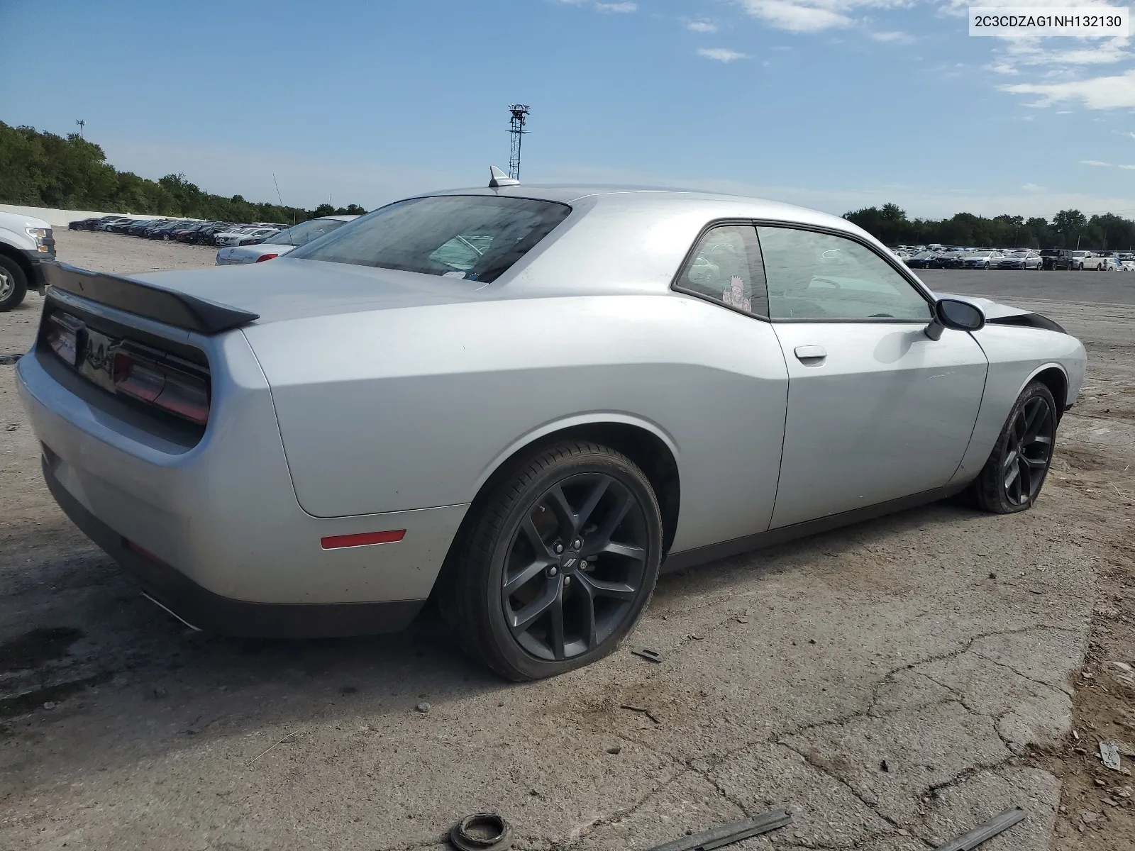 2022 Dodge Challenger Sxt VIN: 2C3CDZAG1NH132130 Lot: 67927374