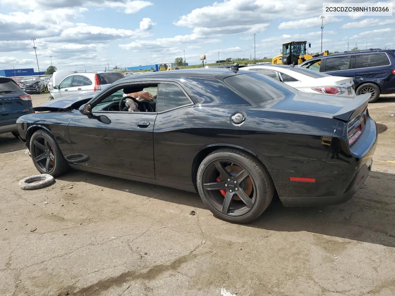 2C3CDZC98NH180366 2022 Dodge Challenger Srt Hellcat