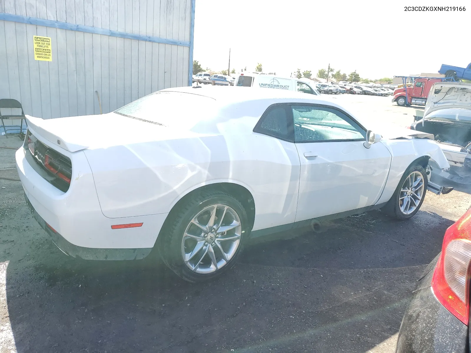 2022 Dodge Challenger Gt VIN: 2C3CDZKGXNH219166 Lot: 68109324